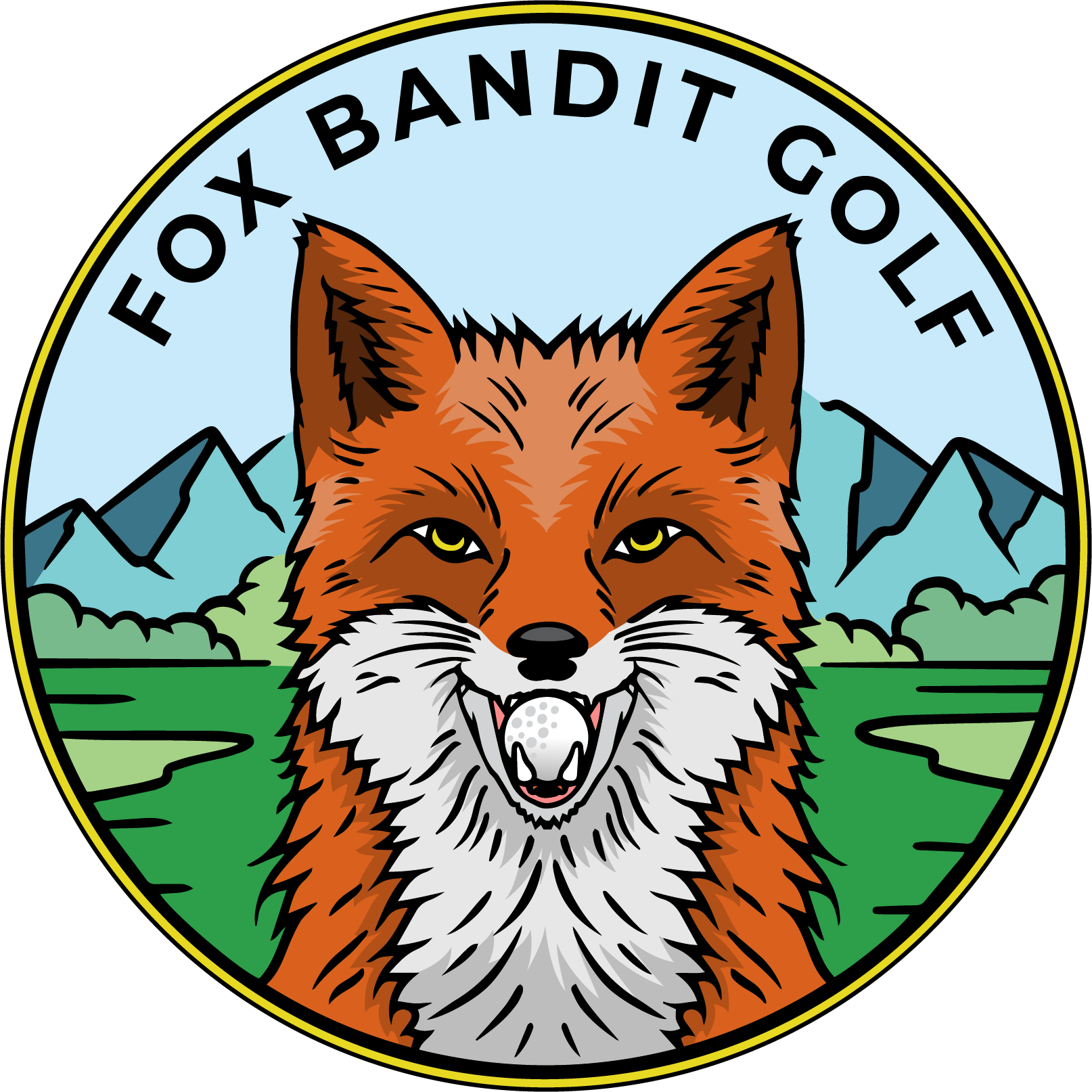 Fox Bandit Golf fox emblem